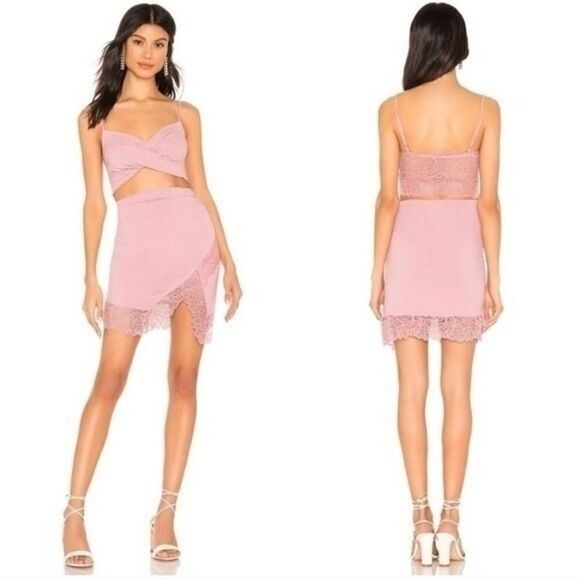 Nwt FREE PEOPLE Va Va Voom Bliss Blush Set - Picture 1 of 16